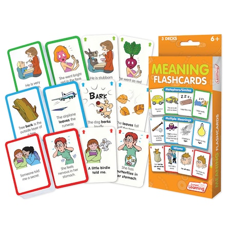 Junior Learning Meaning Flash Cards JL207